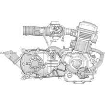 MOTEUR COMPLET pour Masai Toutes les cylindrées Toutes les années A333