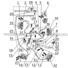 ENSEMBLE DE FREINAGE pour Masai Toutes les cylindrées Toutes les années A433 4x4
