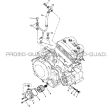 FILTRE A HUILE MOTEUR pour Masai Toutes les cylindrées Toutes les années A450 - A450 Ultimate