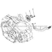 SELECTEUR DE VITESSE pour Toutes les cylindrées Toutes les années A450 - A450 Ultimate