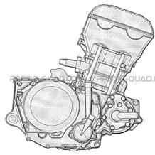 MOTEUR COMPLET pour Masai Toutes les cylindrées Toutes les années A450 - A450 Ultimate