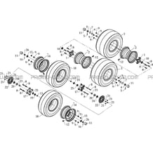 ROUES pour Toutes les cylindrées Toutes les années A460