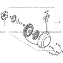 LANCEUR DE DEMARRAGE pour Toutes les cylindrées Toutes les années A500 i ap 2012