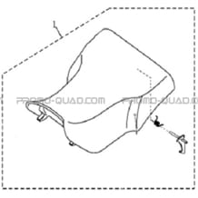 SELLE pour Toutes les cylindrées Toutes les années A500 i ap 2012