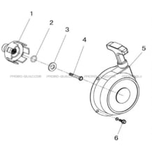 LANCEUR DE DEMARRAGE pour Toutes les cylindrées Toutes les années A500IX EPS