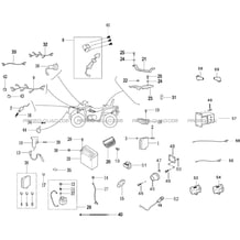 SYSTEME ELECTRIQUE pour Masai Toutes les cylindrées Toutes les années A500IX EPS