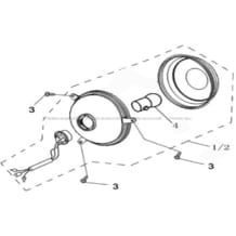 CLIGNOTANTS ARRIERE pour Toutes les cylindrées Toutes les années A500IX EPS