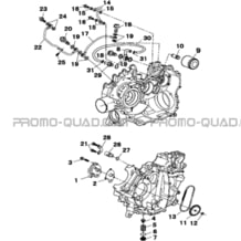 SYSTEME DE LUBRIFICATION pour Masai Toutes les cylindrées Toutes les années A550I A550I EPS