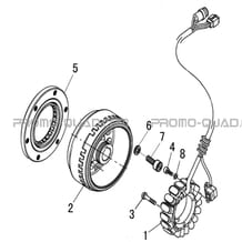 ALTERNATEUR pour Toutes les cylindrées Toutes les années A550I A550I EPS