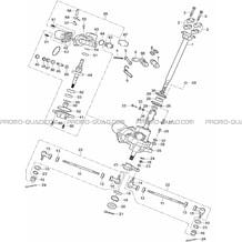 COLONNE DE DIRECTION EPS pour Masai Toutes les cylindrées Toutes les années A550I A550I EPS