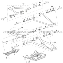 TRIANGLES ARRIERE pour Masai Toutes les cylindrées Toutes les années A550I A550I EPS