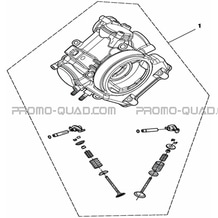 ENSEMBLE CULASSE pour Toutes les cylindrées Toutes les années A550IX A550IX EPS