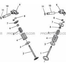 SOUPAPES pour Toutes les cylindrées Toutes les années A550IX A550IX EPS