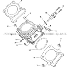 CYLINDRE pour Toutes les cylindrées Toutes les années A550IX A550IX EPS