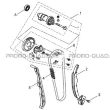 DISTRIBUTION pour Masai Toutes les cylindrées Toutes les années A550IX A550IX EPS