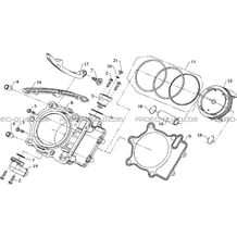 CYLINDRE pour Masai Toutes les cylindrées Toutes les années A700 2010