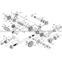 TRANSMISSION pour Toutes les cylindrées Toutes les années A700 2010