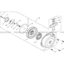 ENSEMBLE LANCEUR pour Toutes les cylindrées Toutes les années A700 2010