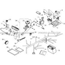 SYSTEME ELECTRIQUE pour Toutes les cylindrées Toutes les années A700 Av 2010