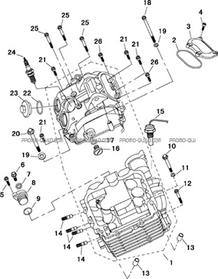 ENSEMBLE CULASSE pour Toutes les cylindrées Toutes les années A700 i