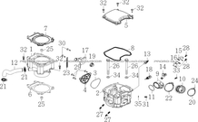 CYLINDRE   CULASSE pour Masai Toutes les cylindrées Toutes les années A750 INFINITE