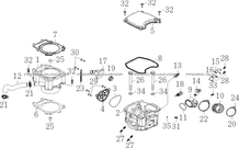 CYLINDRE   CULASSE pour Toutes les cylindrées Toutes les années A750 INFINITE