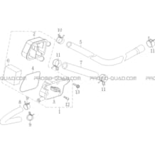 RENIFLARD D HUILE pour Masai Toutes les cylindrées Toutes les années A750 INFINITE