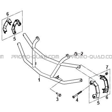PARE-CHOCS AVANT  Masai  Toutes les années Toutes les cylindrées  pièces OEMPARE-CHOCS AVANT  Masai  Toutes les années Toutes les cylindrées  pièces OEM