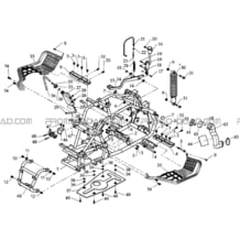 CHASSIS pour Toutes les cylindrées Toutes les années D360R