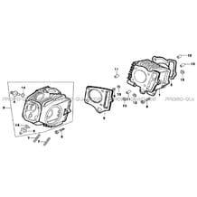 CULASSE   CYLINDRE pour Toutes les cylindrées Toutes les années D90