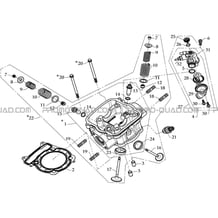 CULASSE   SOUPAPES pour Toutes les cylindrées Toutes les années DEMON 360 2008 - BLACK DEMON