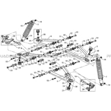 TRIANGLES DE DIRECTION pour Toutes les cylindrées Toutes les années DEMON 360 2008 - BLACK DEMON