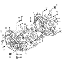 CARTER BAS MOTEUR pour Masai Toutes les cylindrées Toutes les années DEMON 460 2008 - BLACK DEMON