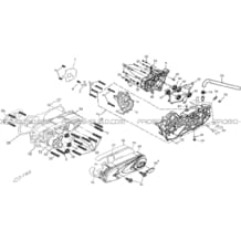 CARTER BAS MOTEUR pour Masai Toutes les cylindrées Toutes les années K50
