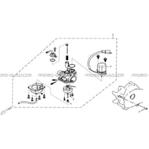 CARBURATEUR pour Masai Toutes les cylindrées Toutes les années K50S