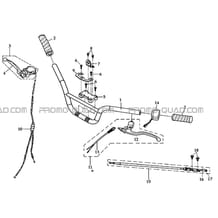 GUIDON pour Toutes les cylindrées Toutes les années K50S