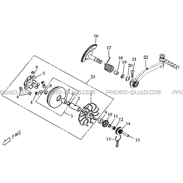 POULIE VARIATEUR   KICK  Masai  Toutes les années Toutes les cylindrées  pièces OEMPOULIE VARIATEUR   KICK  Masai  Toutes les années Toutes les cylindrées  pièces OEM