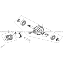 EMBIELLAGE   PISTON pour Toutes les cylindrées Toutes les années L150 - A150 Ultimate