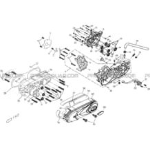 CARTER BAS MOTEUR pour Masai Toutes les cylindrées Toutes les années L50 - A50 Ultimate