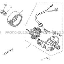 ENSEMBLE ALTERNATEUR pour Toutes les cylindrées Toutes les années L50 - A50 Ultimate