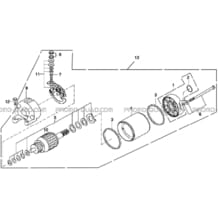 DÃ?Â?MARREUR pour Masai Toutes les cylindrées Toutes les années R460 DRIFT