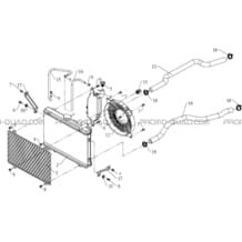 SYSTEME DE REFROIDISSEMENT pour Masai Toutes les cylindrées Toutes les années R700 DRIFT