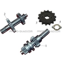 TRANSMISSION pour Toutes les cylindrées Toutes les années S110