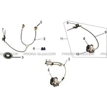 SYSTEME DE FREINAGE pour Toutes les cylindrées Toutes les années S110