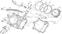 CYLINDRE pour Masai Toutes les cylindrées Toutes les années S600 CROSSOVER