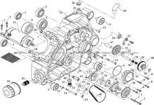 CARTER MOTEUR GAUCHE pour Toutes les cylindrées Toutes les années S600 CROSSOVER