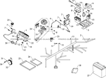 SYSTEME ELECTRIQUE pour Masai Toutes les cylindrées Toutes les années S600 CROSSOVER