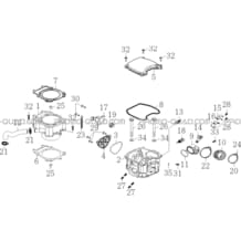 CYLINDRE   CULASSE pour Masai Toutes les cylindrées Toutes les années S750i