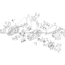 CARTER MOTEUR pour Masai Toutes les cylindrées Toutes les années S750i