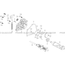 SELECTION DE VITESSES   BARILLET pour Masai Toutes les cylindrées Toutes les années S750i